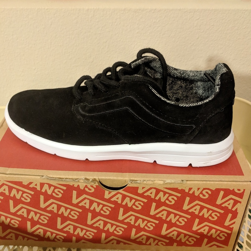 Women's Vans Iso 1.5 (Tweed Dots) Black/True White